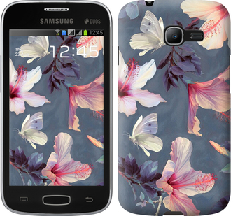 

Чехол Нарисованные цветы для Samsung Galaxy Star Plus S7262 596152