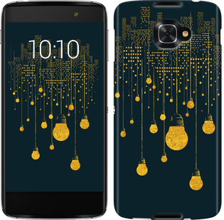 

Чехол Иллюстрация ночного города для Alcatel idol 4s 592557