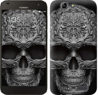 

Чехол skull-ornament для Huawei Ascend G7 348512