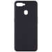 Уценка Чехол Silicone Cover Full without Logo (A) для Oppo A5s / Oppo A12 (Дефект упаковки / Черный / Black)
