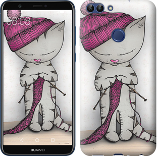 

Чохол Кішка рукодільниця на Huawei Honor 9 Lite 658328