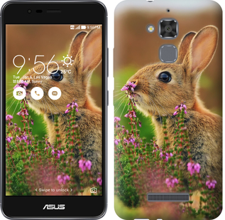

Чехол Кролик и цветы для Asus ZENFONE 4 SELFIE / ZD553KL 528648