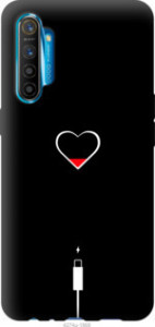 Чехол Подзарядка сердца для Realme XT