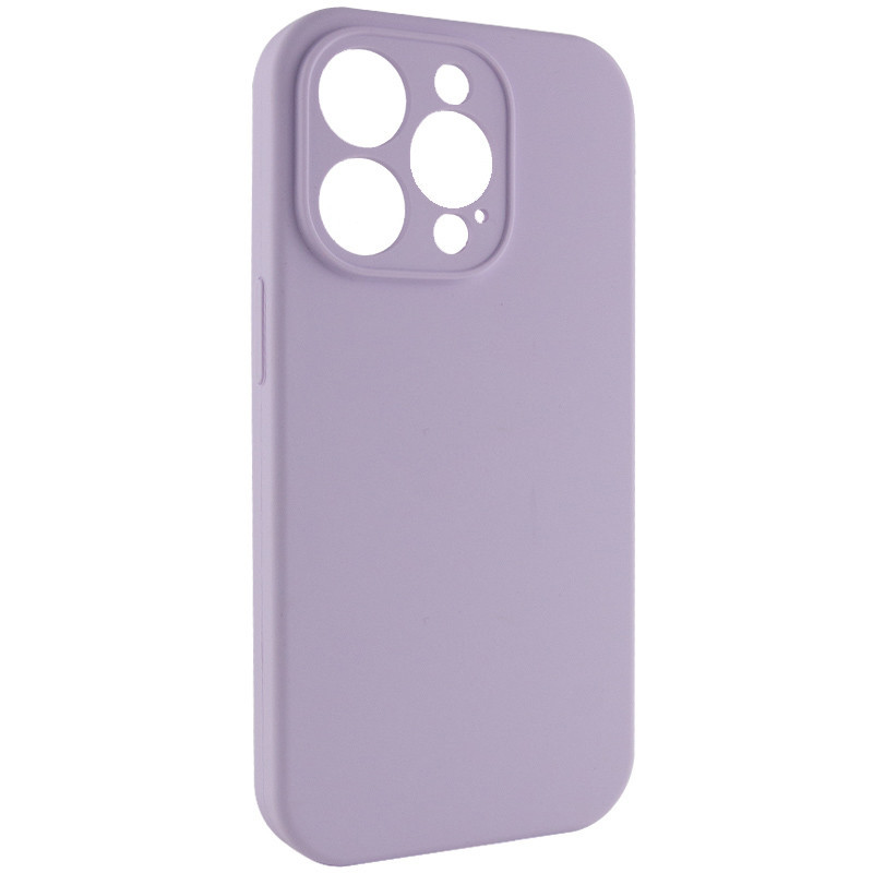 Фото Чехол Silicone Case Full Camera Protective (AA) NO LOGO для Apple iPhone 13 Pro Max (6.7") (Сиреневый / Lilac) на vchehle.ua