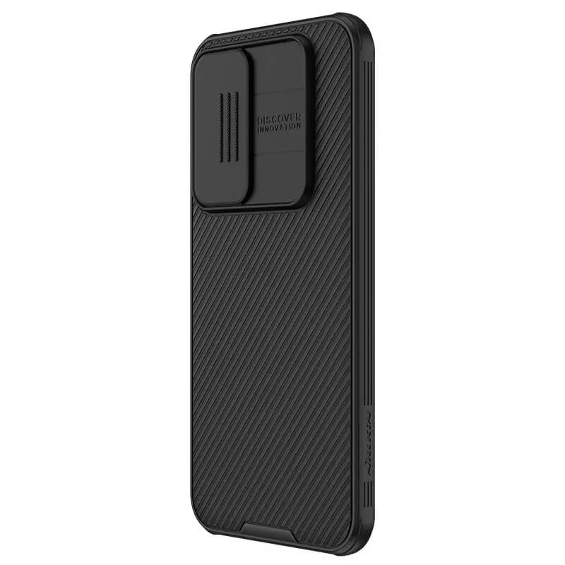 Фото Карбоновая накладка Nillkin CamShield Pro для Samsung Galaxy S23 FE (Black) в магазине vchehle.ua