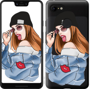 

Чехол Девушка v3 для Google Pixel 3a XL 875448