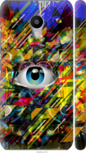 Чехол Абстрактный глаз для Meizu M3