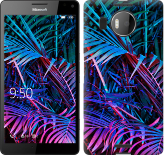 

Чехол Папоротник под ультрафиолетом для Microsoft Lumia 950 XL Dual Sim 610142