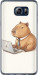 Чехол Funny Capybara CEO Working для Samsung Galaxy Note 5 N920C