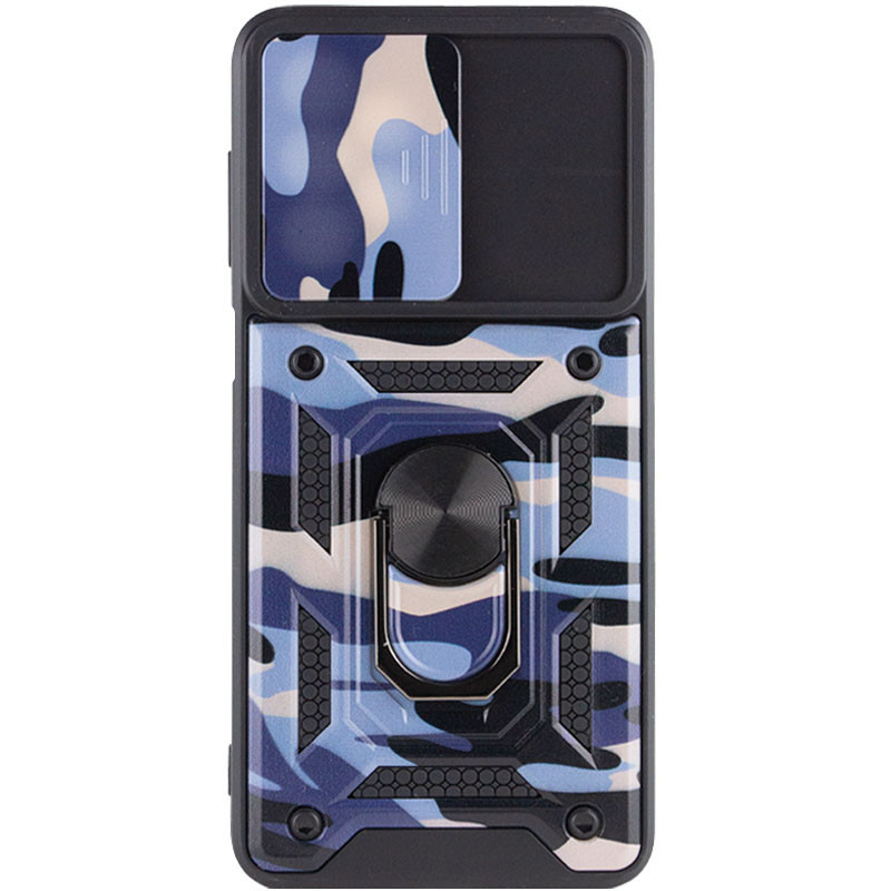 Фото Ударостійкий чохол Camshield Serge Ring Camo на Xiaomi Redmi Note 11 (Global) / Note 11S (Фіолетовий / Army Purple) в маназині vchehle.ua