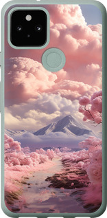 

Чехол Розовые облака для Google Pixel 5 1645207