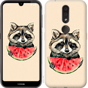 

Чохол Єнотик з кавуном на Nokia 4.2 800100