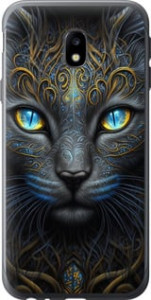 Чехол Кошка для Samsung Galaxy J3 (2017)