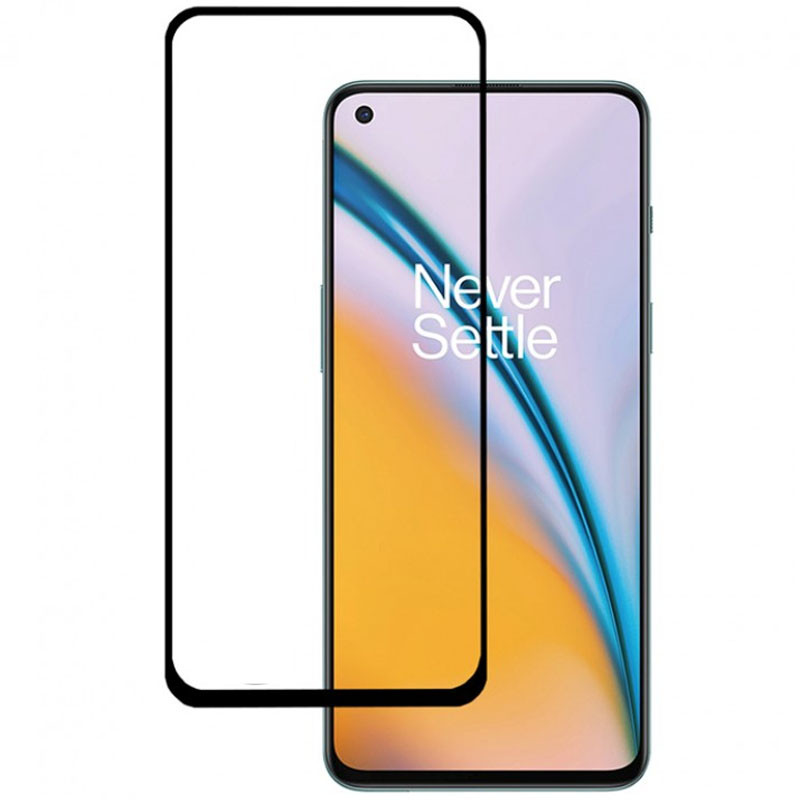 Защитное стекло 2.5D CP+ (full glue) для OnePlus Nord 2 5G / Oppo Reno 5 Lite