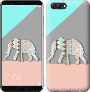 

Чохол Візерунчастий слон на Huawei Honor V10 / View 10 672399