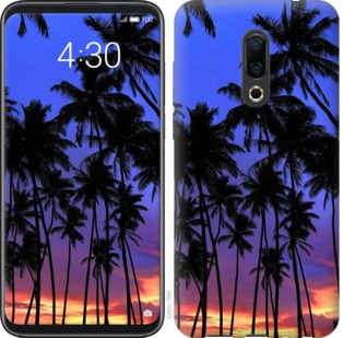 

Чехол Пальмы для Meizu 16 Plus 759144