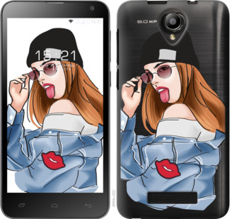 

Чохол Дівчина v3 на Fly IQ4514 843313