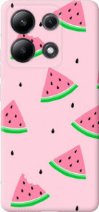 Чехол Розовый арбуз для Xiaomi Redmi Note 13 4G
