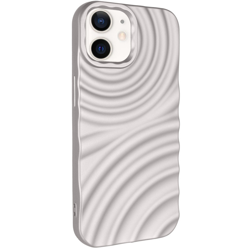 Чехол TPU MonoWave для Apple iPhone 12 Pro / 12 (6.1") (Light Gray)