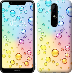 

Чехол Пузырьки для Nokia 5.1 Plus 879666