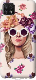 

Чехол Девушка с цветами v2 для Samsung Galaxy A22 5G A226B 1396559