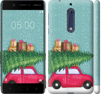

Чохол Машина з подарунками на Nokia 5 867847