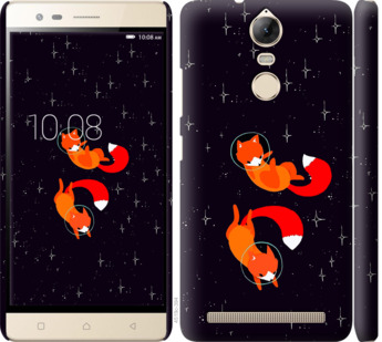 

Чехол Лисички в космосе для Lenovo Vibe K5 Note A7020a40 870178