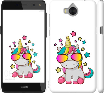 

Чехол Единорог в очках для Huawei Y5 2017 911936