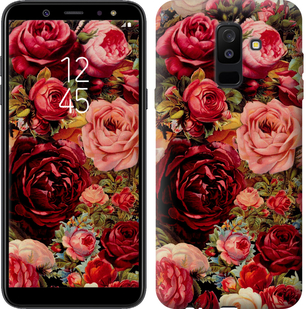 

Чехол Цветущие розы для Samsung Galaxy A6 Plus 2018 629330