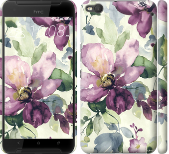 

Чехол Цветы акварелью для HTC One X9 296418