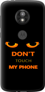 Чехол Don't touch the phone для Motorola Moto E5 Play