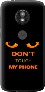 Чехол Don't touch the phone для Motorola Moto E5 Play