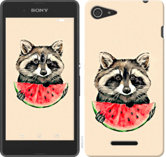 

Чохол Єнотик з кавуном на Sony Xperia E3 D2202 799810