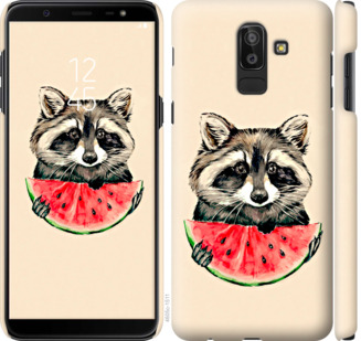 

Чехол Енотик с арбузом для Samsung Galaxy J8 2018 799607