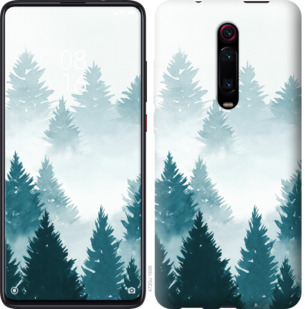 

Чехол Акварельные Елки для Xiaomi Mi 9T 862738