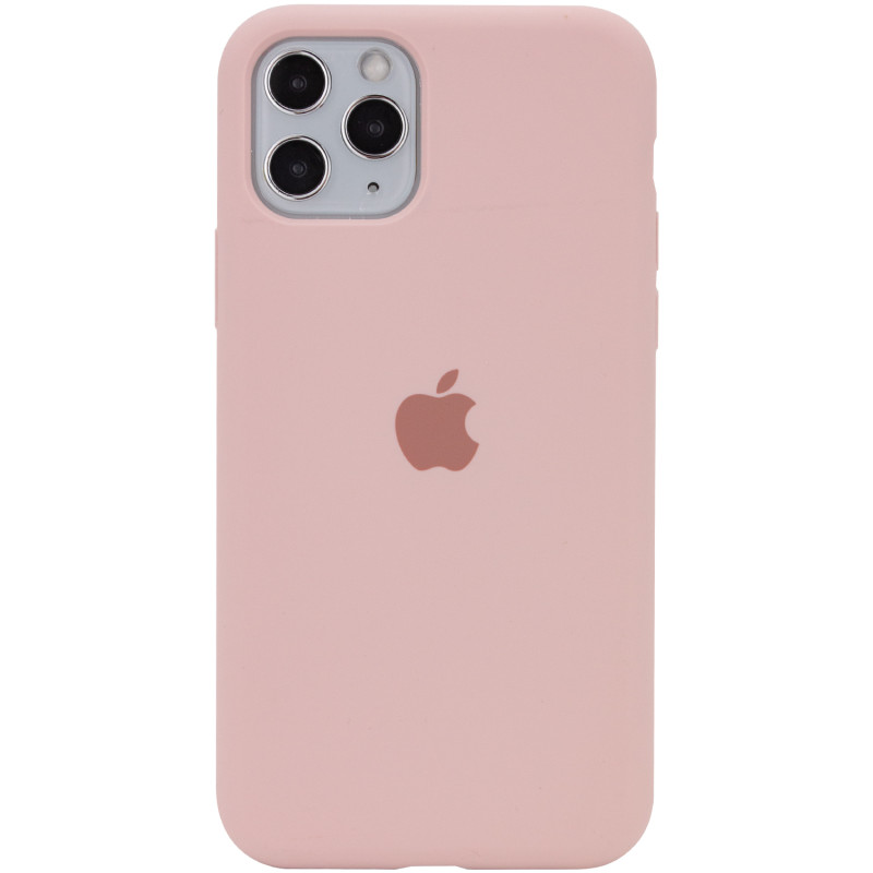 Чохол Silicone Case Full Protective (AA) на Apple iPhone 11 Pro Max (6.5") (Рожевий / Pink Sand)