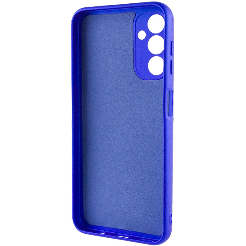 Фото Чехол TPU GETMAN Liquid Silk Full Camera для Samsung Galaxy A24 4G (Синий / Iris) в магазине vchehle.ua