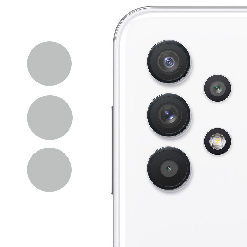 Гибкое защитное стекло 0.18mm на камеру (тех.пак) для Samsung Galaxy A33 5G / A53 5G / A73 5G