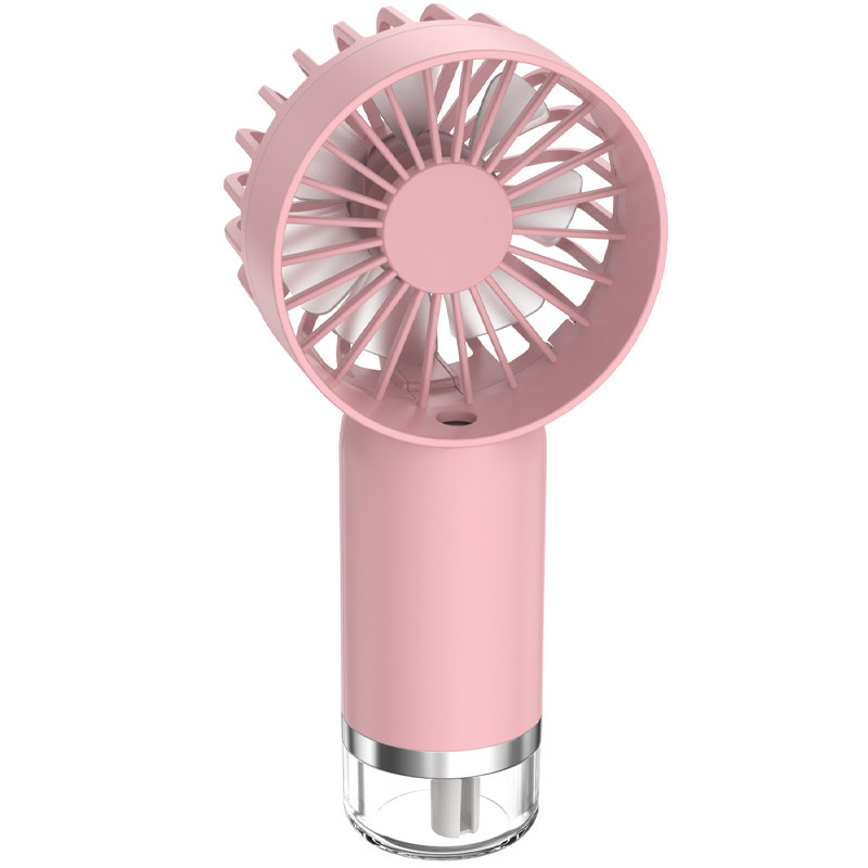 Портативний вентилятор SL610 з водяним охолодженням 500mAh (Pink)