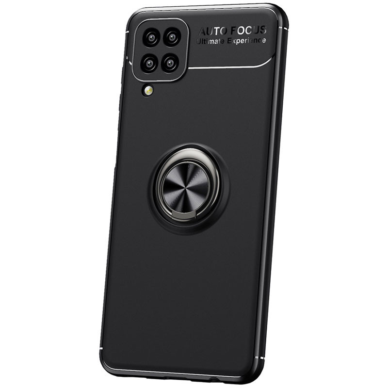 

TPU чехол Deen ColorRing под магнитный держатель (opp) для Samsung Galaxy M12 (Черный / Черный) 1104735