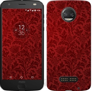 

Чехол Чехол цвета бордо для Motorola Moto G5 PLUS 703506