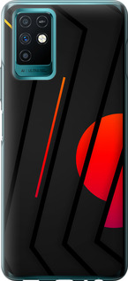 

Чехол Разноцветные полосы для Infinix Note 10 1610537