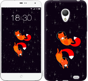 

Чехол Лисички в космосе для Meizu MX3 870293