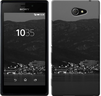 

Чехол Ночь на берегу для Sony Xperia M2 D2305 439587