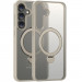 TPU+PC чохол Magnetic Safe Colorful HQ Ring на Samsung Galaxy S25 (Light Grey)