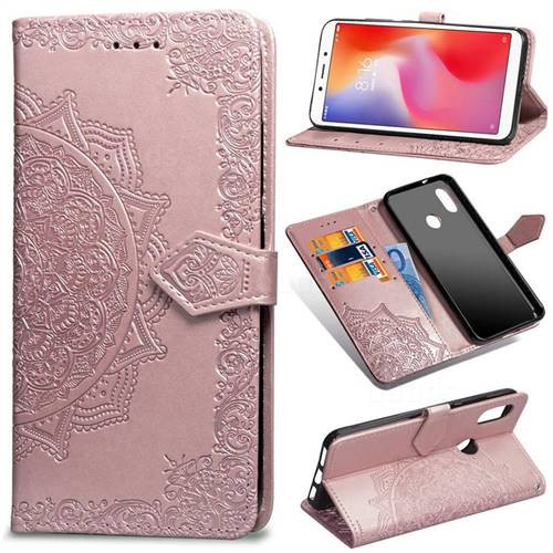 Фото Кожаный чехол-книжка Art Case с визитницей для Xiaomi Redmi Note 5 Pro / Note 5 (DC) (Розовый) в магазине vchehle.ua