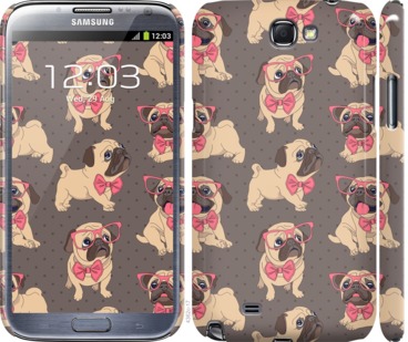 

Чохол мопсики 2 на Samsung Galaxy Note 2 N7100 731295