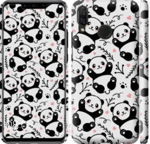 Чехол Панды для Huawei Nova 3