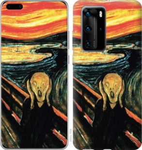 

Чехол Крик Мунка для Huawei P40 Pro 934234