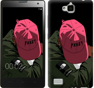

Чехол logo de yeezy для Huawei Honor 3C 630413